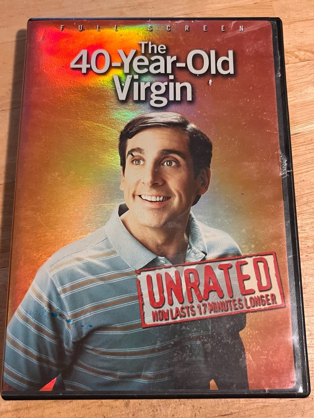 The 40-Year-Old Virgin DVD Unrated Full Screen Edition